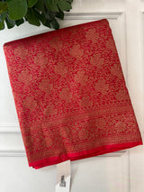 Banarasi semi katan saree SHKNSNM -RED