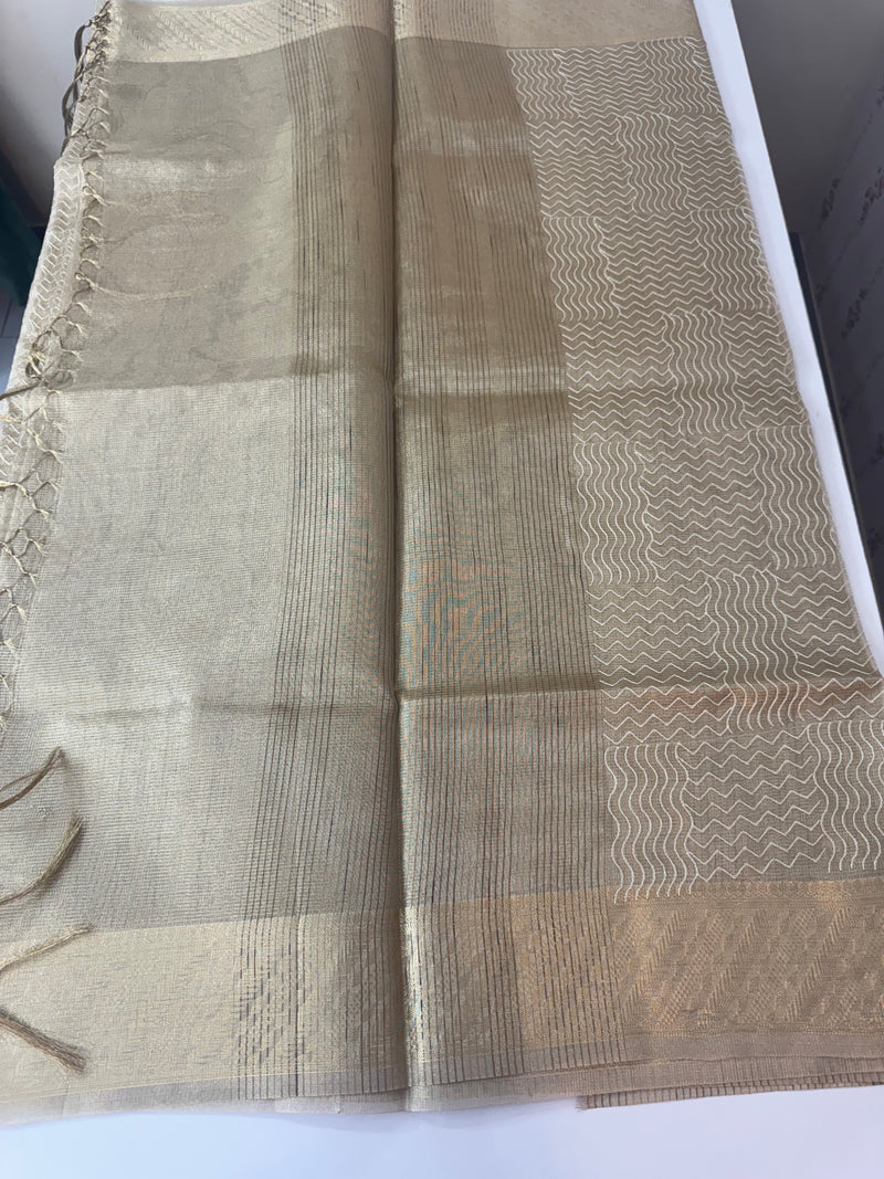 Tissue silk saree MTTS65
