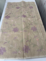 Netkota embriodery saree MS1496 Chiku