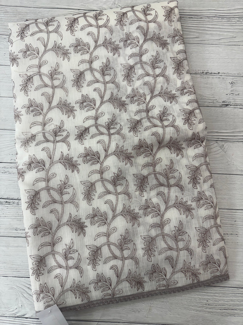 Kota cotton embriodery saree MS1490