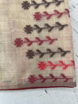 Jamdani silk Cotton Saree with blouse MS12551 (3)