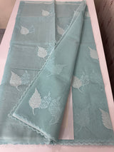 Kota Moonga checks Applique work saree  MSH278(3)