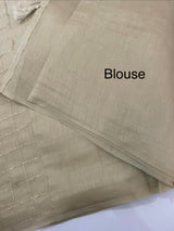 Tussar finish soft silk saree with thread work MTS955