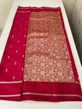 Soft Gachi silk saree with zari weaving MGH76