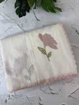 Kota silk cotton saree with applique work MS81789