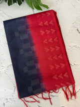Bhagalpuri Semi tussar saree with contrast borders MST592