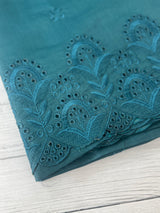 Cutwork Blended tussar saree MTS9078