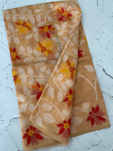 Jamdani silk Cotton Saree with thread work  MSJ787