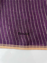 Pure linen handwork sarees MLS7854
