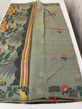 Jamdani silk Cotton Saree with thread work  MSJ787