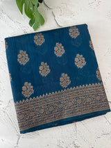 Semi banarasi saree with zari buttas - MBS6754