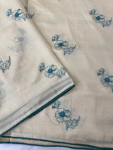Vichithra soft silk saree with embroidery MSV676