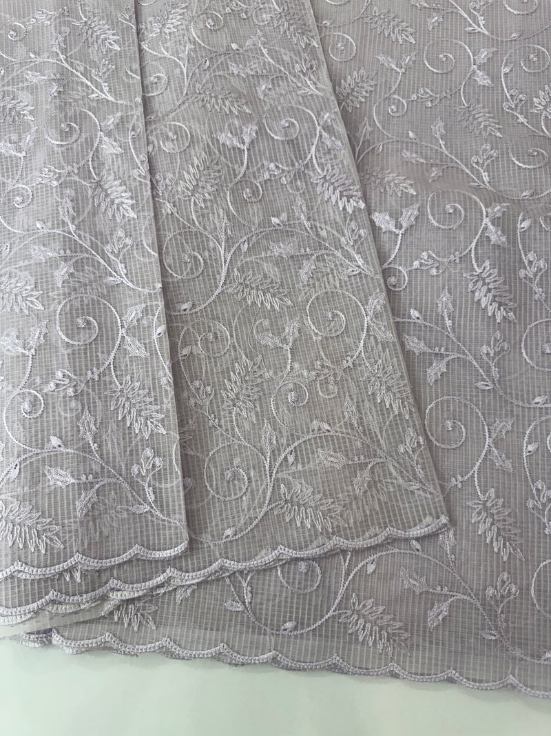 NetKota thread work saree MSH106- Lavender