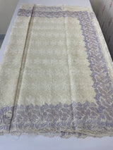 Phulkari NetKota embroidery saree - MSH987