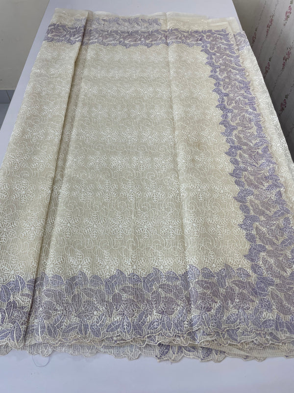 Phulkari NetKota embroidery saree - MSH987