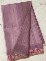 Semi soft Matka silk saree MSS599