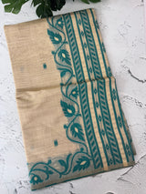 Jamdani silk Cotton Saree with thread weaving MSJ788