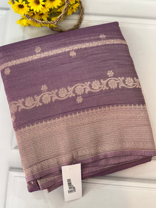Banarasi crush georgette saree- MS1341