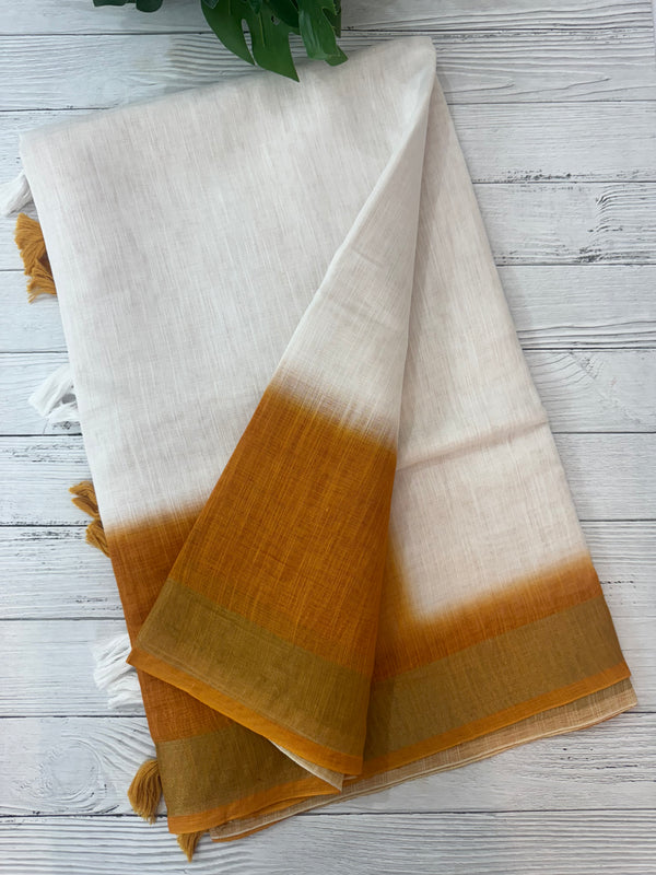 Ombre semi Linen Saree SRTS30