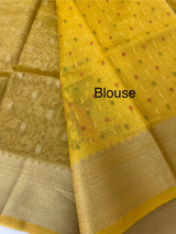 Banarasi crush tissue saree MS11290