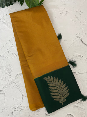 Tissue soft silk saree with Zari work  MST376
