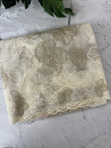 Soft Organza saree with thread work - MSH910 White