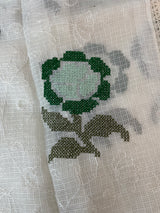 Soft kota checks saree with embroidery - STWICM