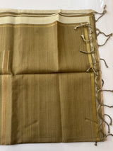 Multi color Semi soft silk saree with borders MSS590