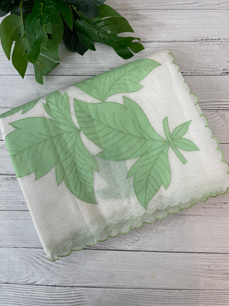 NetKota Applique work saree  MSH138