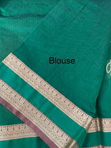 Kanchi Silk cotton saree with zari weaving - MSK897