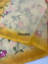 Soft kota silk saree with embriodery MS14809