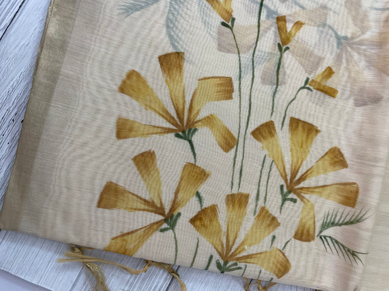 Soft Chanderi saree MS9899