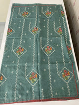 Silky kota saree with embriodery MS2450