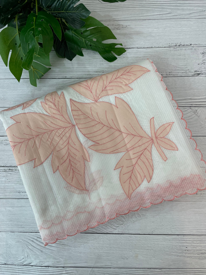 NetKota Applique work saree  MSH138