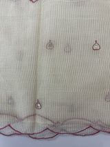 Unstitched Phulkari Netkota Salwar Set - MUS102