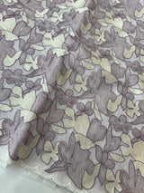 Jute Linen saree with thread work MSH206