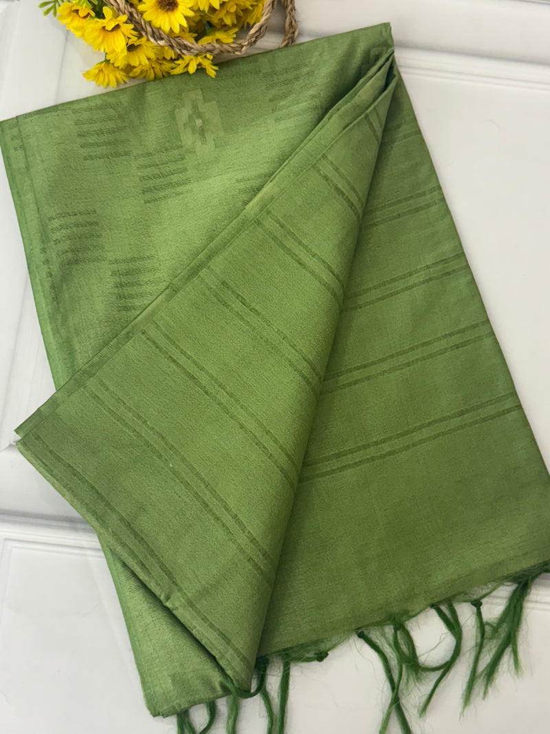 Semi tussar saree MS871