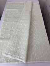 Kota embriodery saree MS1455 Pale Green