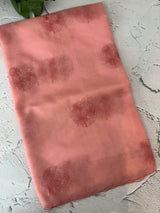 Organza saree with embroidery - MSH375 PeachPink