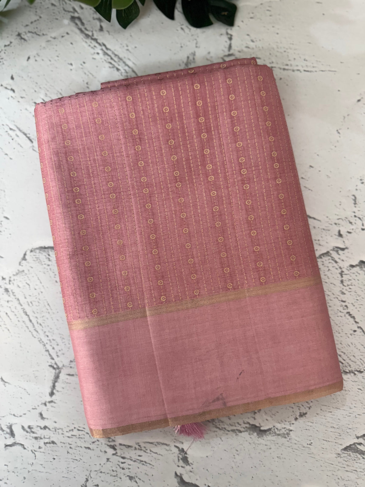 Soft silk saree with zari weaving  MSG6162 DustyPink
