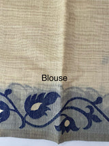 Jamdani silk Cotton Saree with thread weaving MSJ788