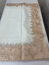 Soft Turkish Organza saree MSOS101