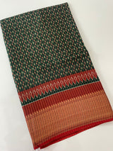 Semi silk saree with zari border MS99789