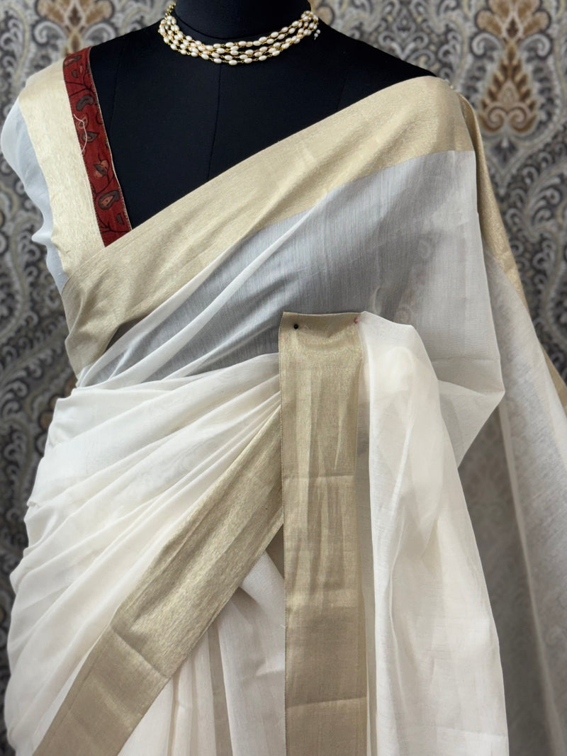 Soft Chanderi viscose silk saree MS1802