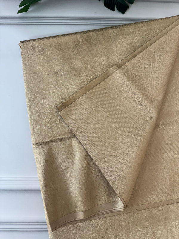 Banarasi semi katan saree MBWS122 Beige