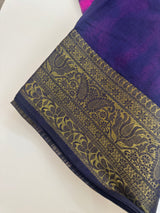 Tie & Dye Jute silk sarees  MJL987