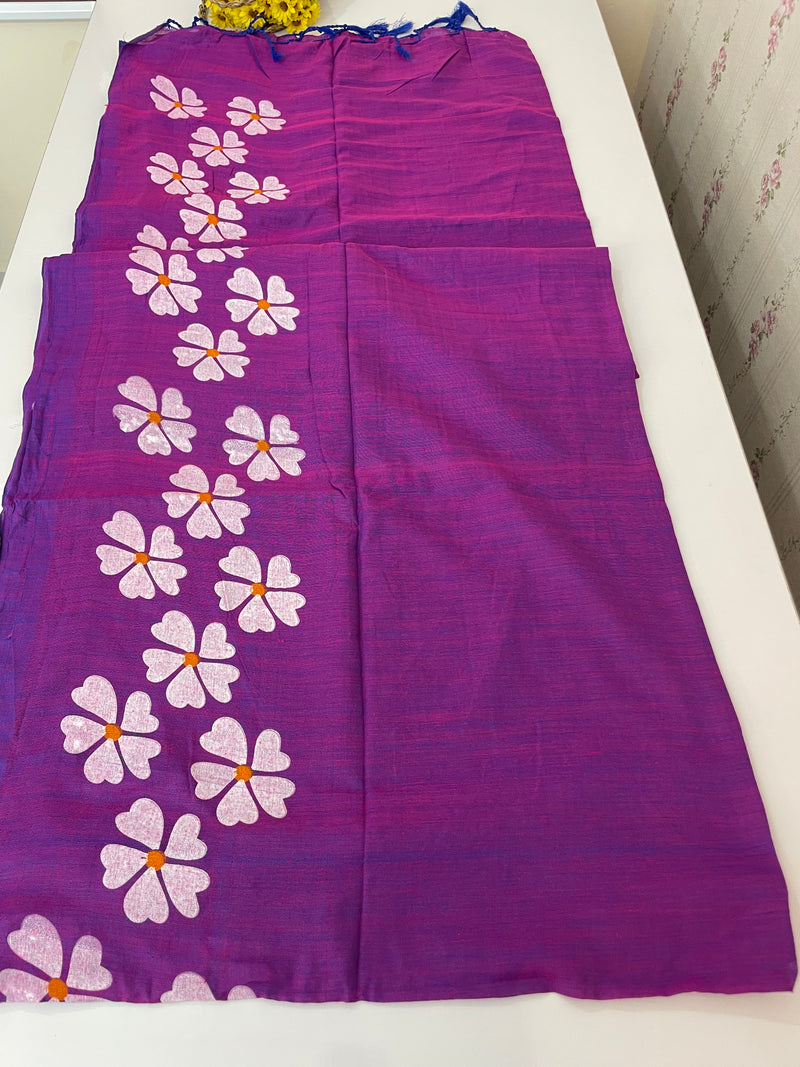 Khadi cotton saree MS33455