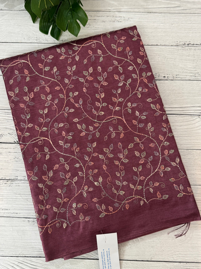 Pure desi tussar silk saree with embroidery- MTSS659 (4)