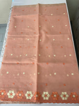 Soft Tissue kota embroidery saree MSK4660