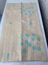 Mul chanderi applique work saree MSH178 (1)